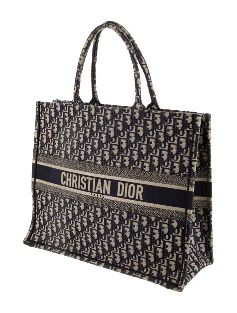 dior oblique canvas book tote|christian dior tote bag.